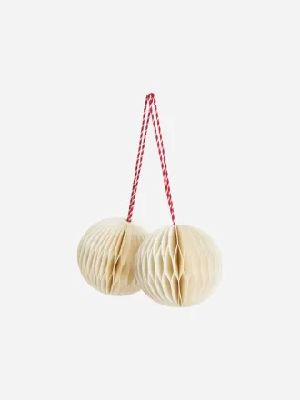 Honeycomb Ornaments Set of 2