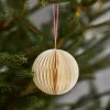 Honeycomb Ornaments Set of 2 Honeycomb Ornaments Set of 2