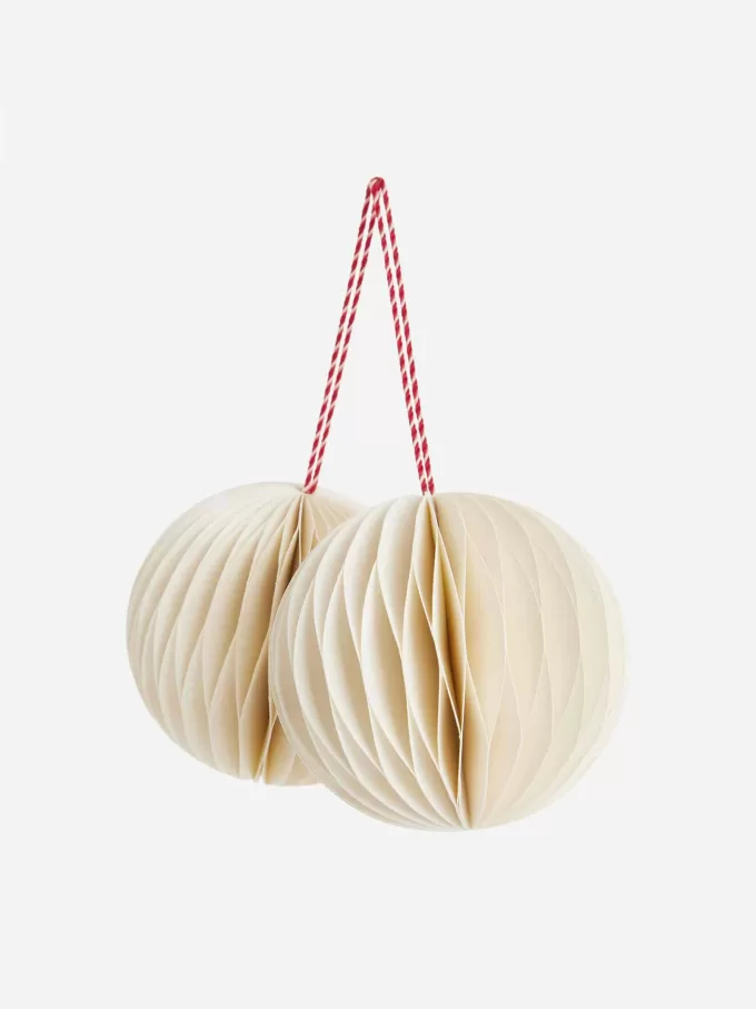 Honeycomb Ornaments Set of 2 Honeycomb Ornaments Set of 2