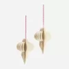 Honeycomb Ornaments Set of 2