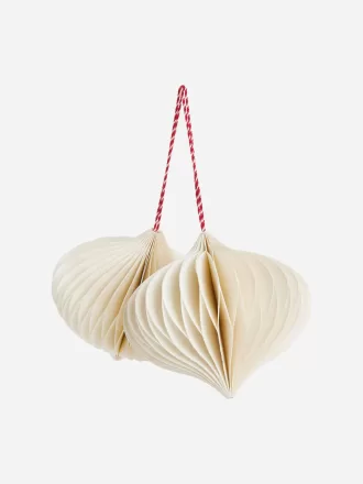 Honeycomb Ornaments Set of 2