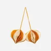 Honeycomb Ornaments Set of 2 Honeycomb Ornaments Set of 2