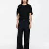 Hopsack Wool Trousers