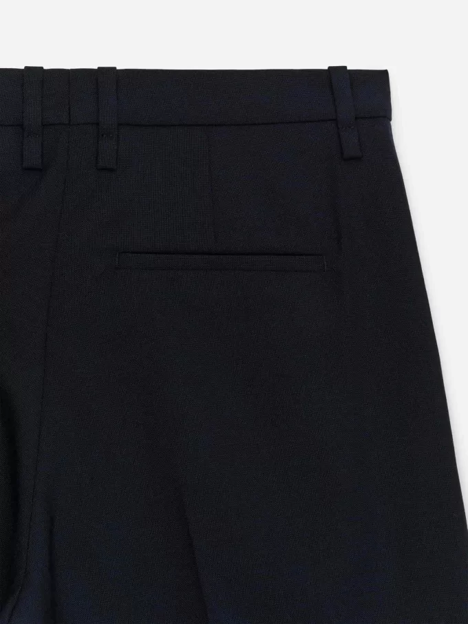 Hopsack Wool Trousers
