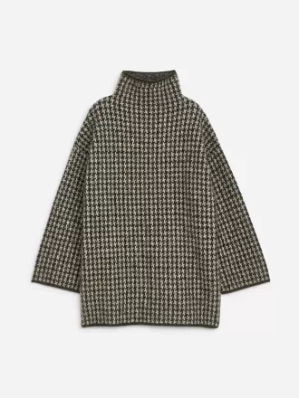 Jacquard-Knit Jumper