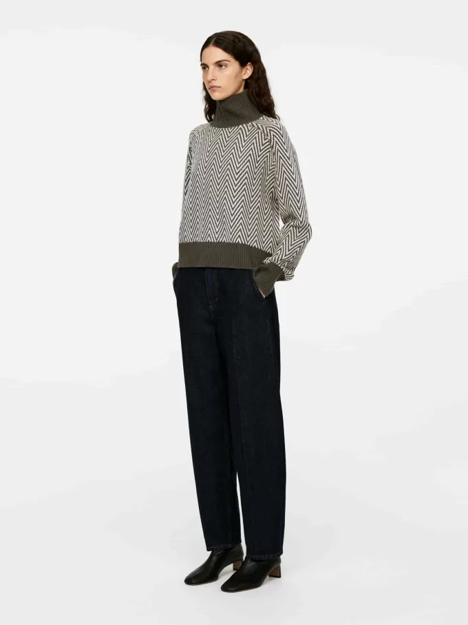 Jaquard-Knit Wool Jumper Jaquard-Knit Wool Jumper