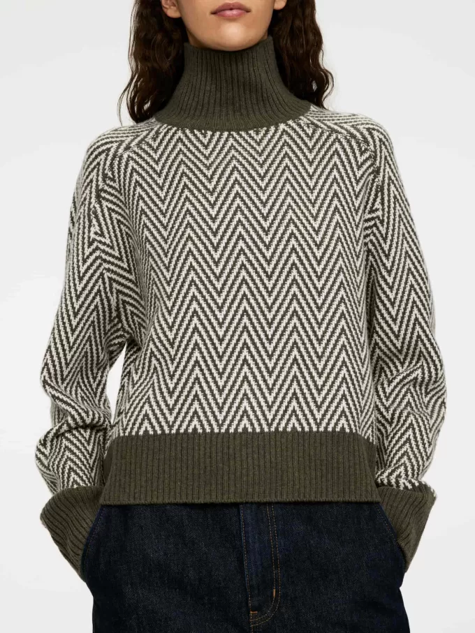 Jaquard-Knit Wool Jumper Jaquard-Knit Wool Jumper