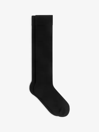 Knee-High Wool Socks