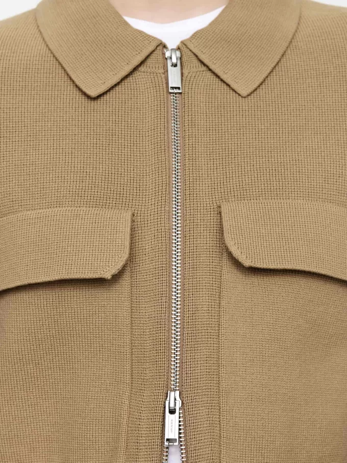 Knitted Cotton Jacket Knitted Cotton Jacket