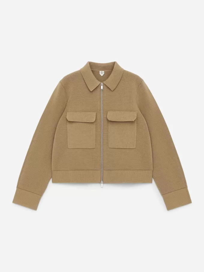 Knitted Cotton Jacket Knitted Cotton Jacket