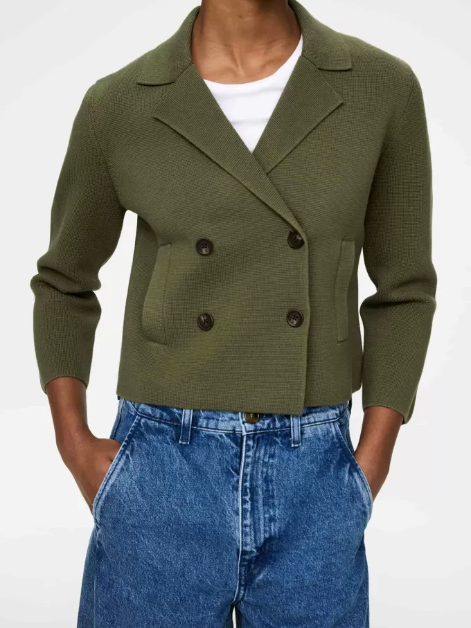 Knitted Cotton Jacket Knitted Cotton Jacket