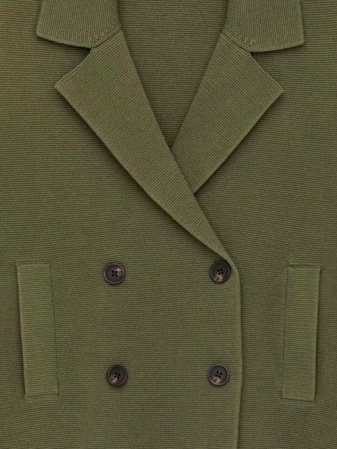 Knitted Cotton Jacket Knitted Cotton Jacket