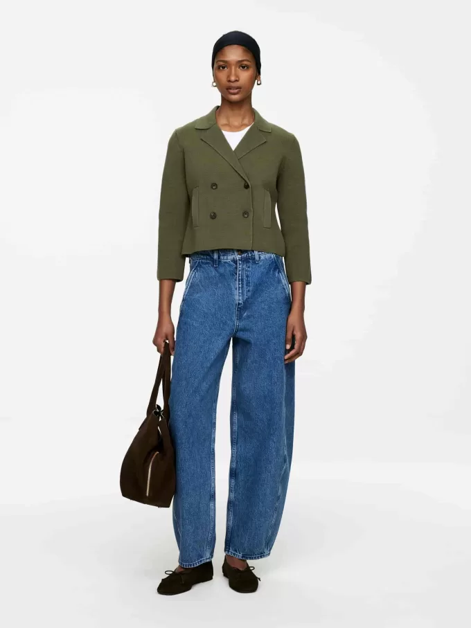 Knitted Cotton Jacket Knitted Cotton Jacket