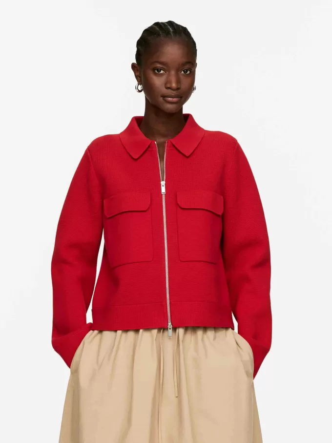 Knitted Cotton Jacket