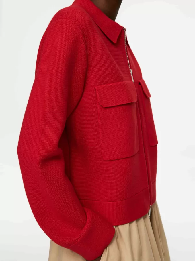 Knitted Cotton Jacket