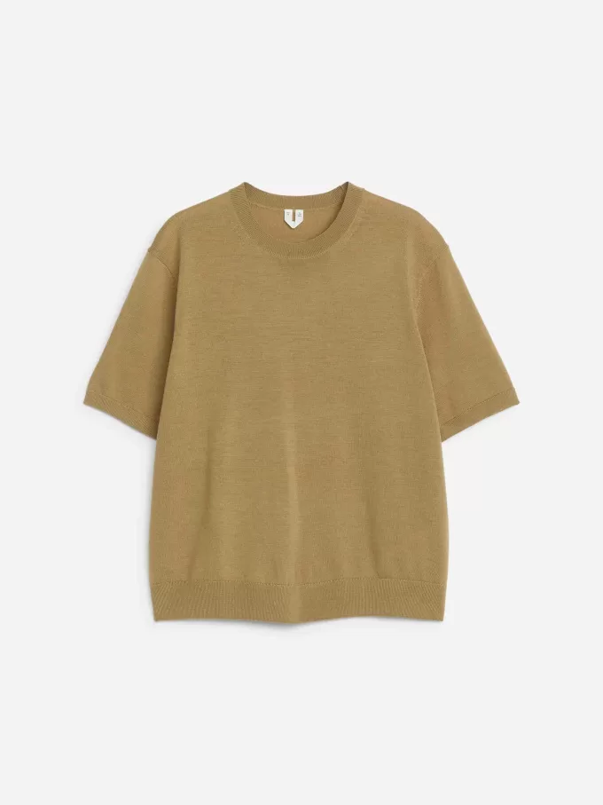 Knitted Merino Wool T-Shirt Knitted Merino Wool T-Shirt