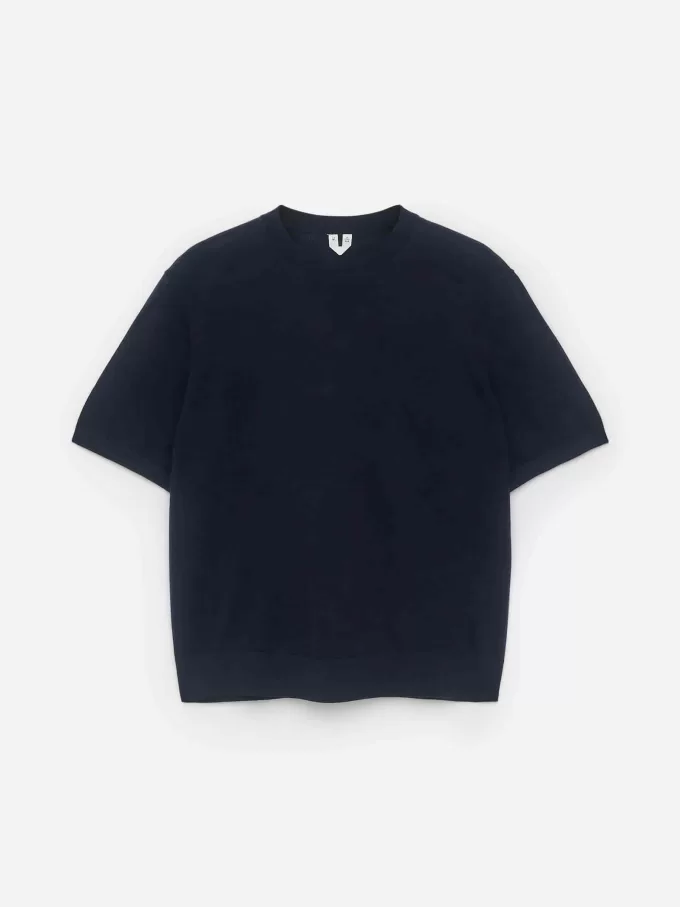 Knitted Merino Wool T-Shirt