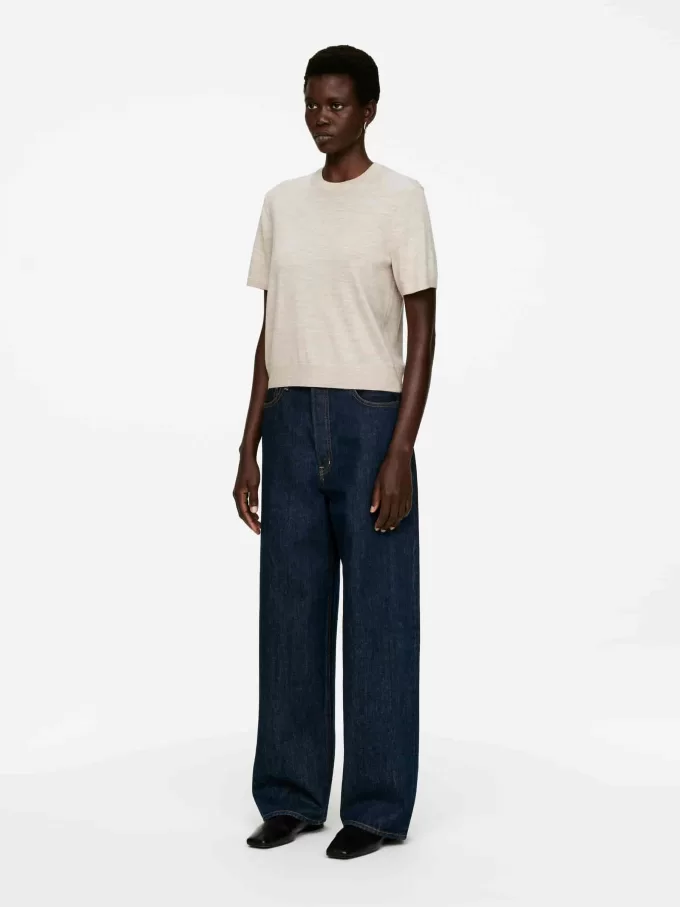 Knitted Merino Wool T-Shirt Knitted Merino Wool T-Shirt