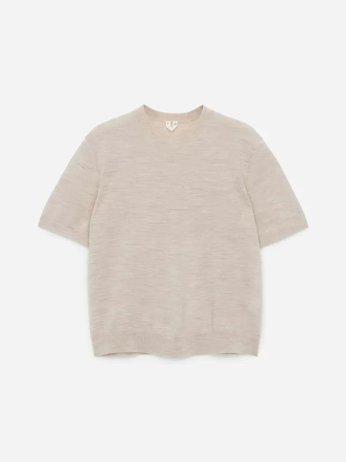 Knitted Merino Wool T-Shirt Knitted Merino Wool T-Shirt