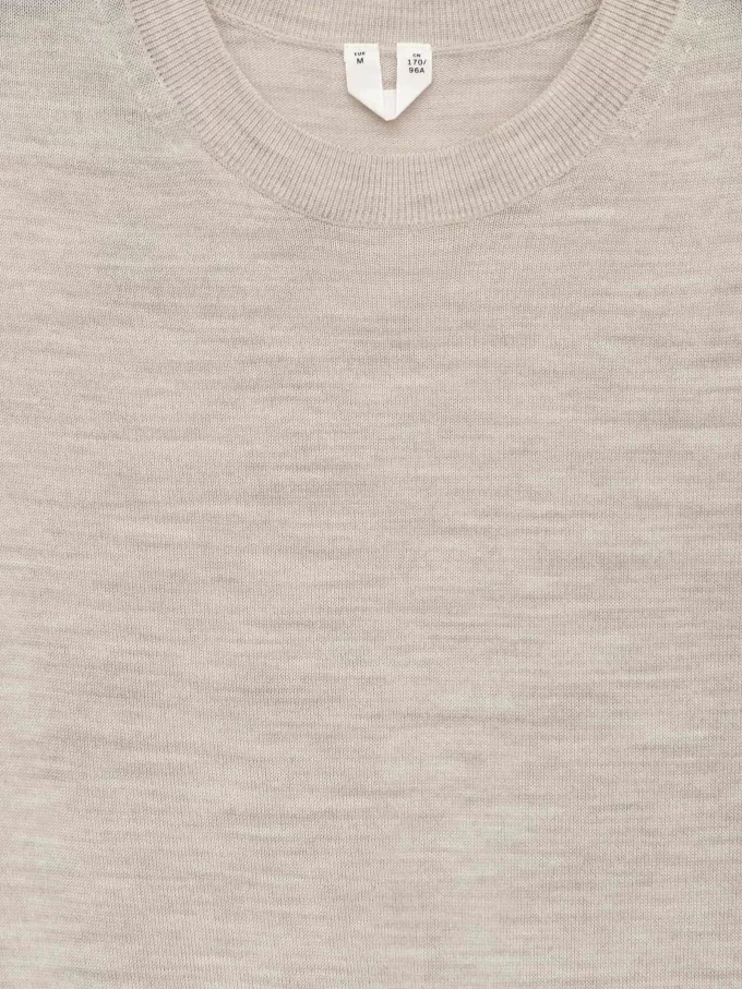 Knitted Merino Wool T-Shirt Knitted Merino Wool T-Shirt