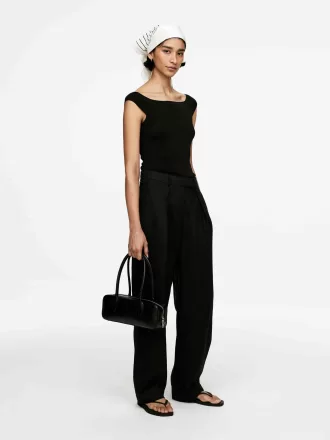 Knitted Off-Shoulder Top