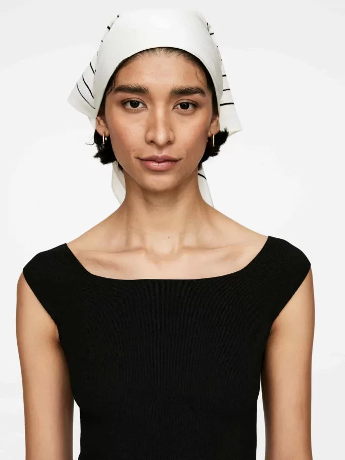 Knitted Off-Shoulder Top