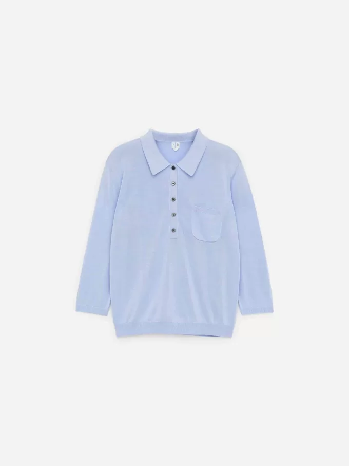 Knitted Polo Shirt