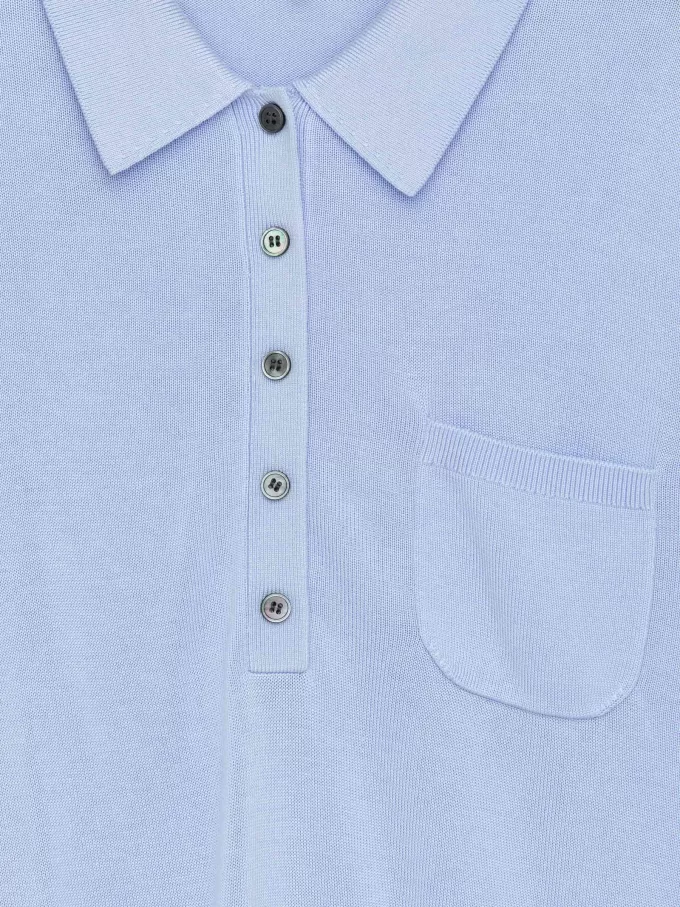 Knitted Polo Shirt
