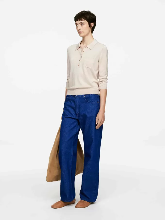 Knitted Polo Shirt