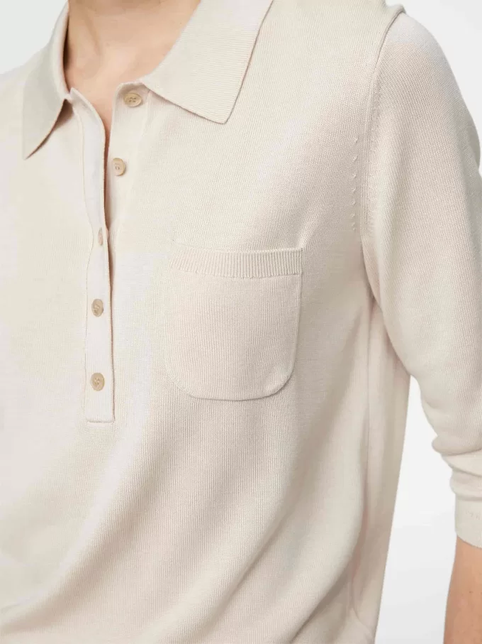 Knitted Polo Shirt