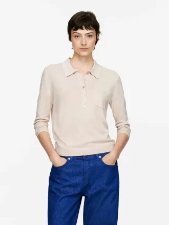 Knitted Polo Shirt