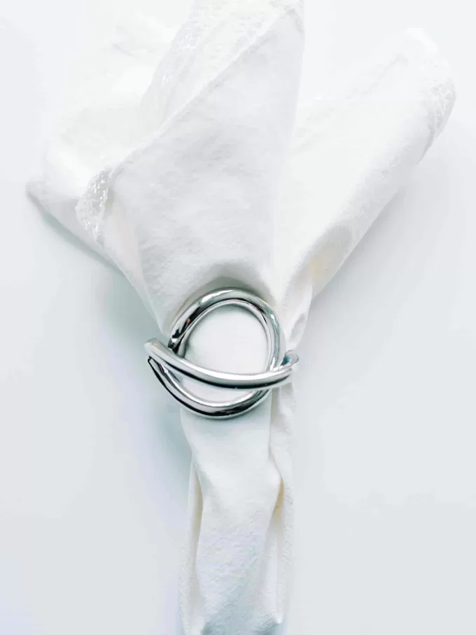 Lace-Edge Napkin Set of 2