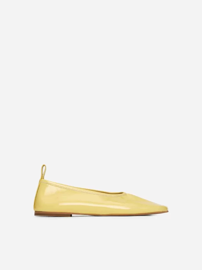Lacquered Ballet Flats Lacquered Ballet Flats