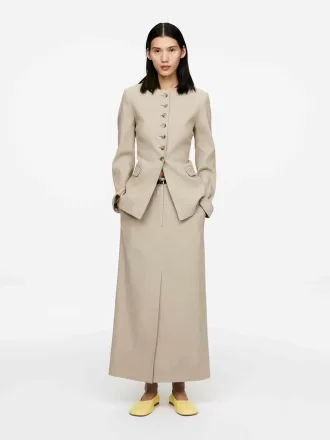 Lacquered Ballet Flats