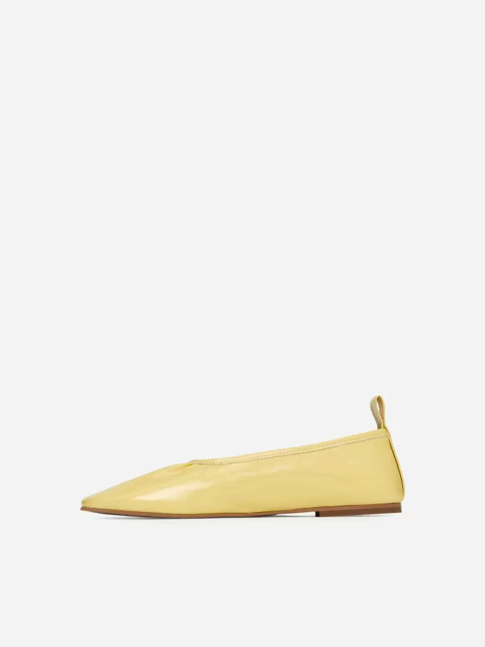 Lacquered Ballet Flats Lacquered Ballet Flats