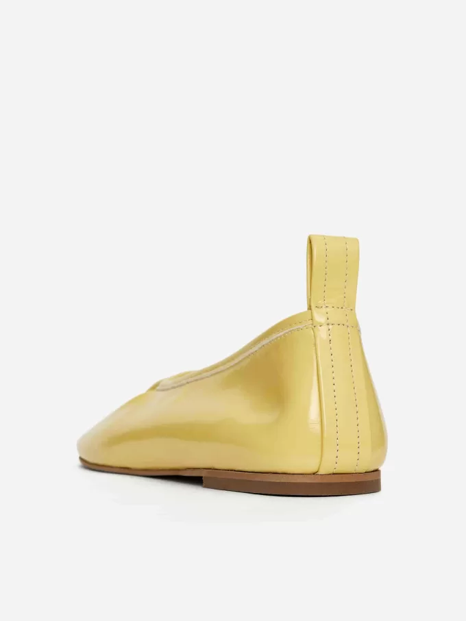 Lacquered Ballet Flats Lacquered Ballet Flats