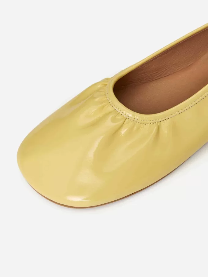 Lacquered Ballet Flats Lacquered Ballet Flats