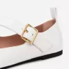 Lacquered Leather Ballet Flats Lacquered Leather Ballet Flats