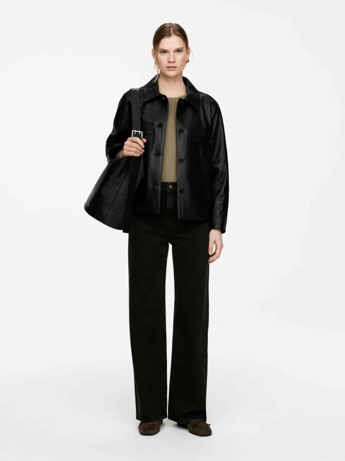 Large Leather Bucket Bag Large Leather Bucket Bag
