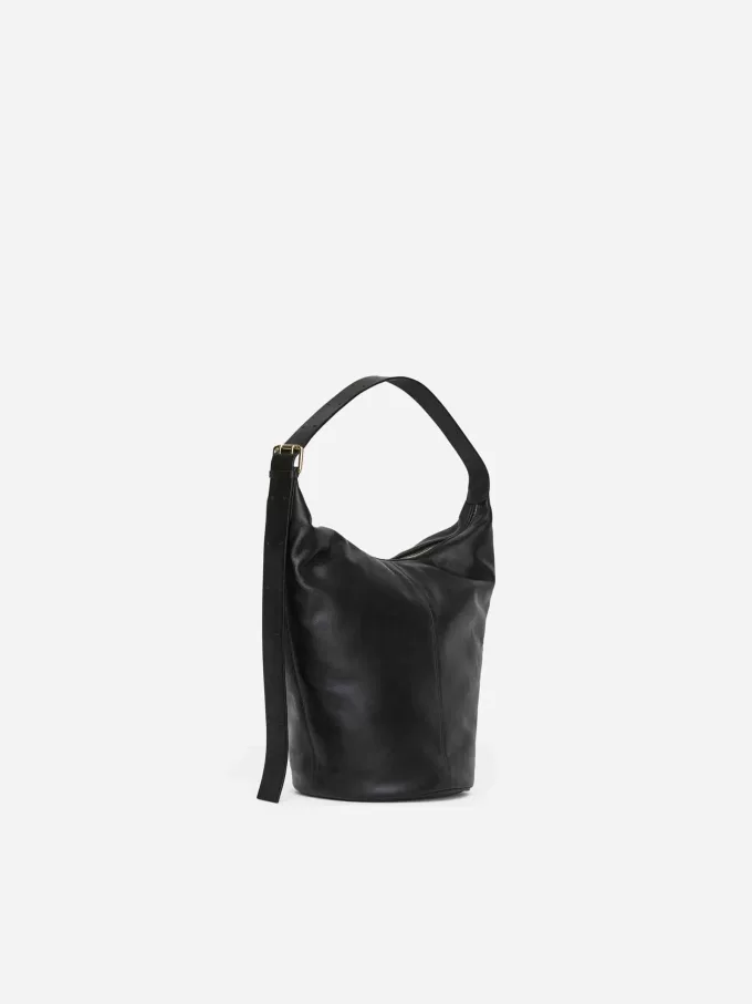 Large Leather Bucket Bag Large Leather Bucket Bag