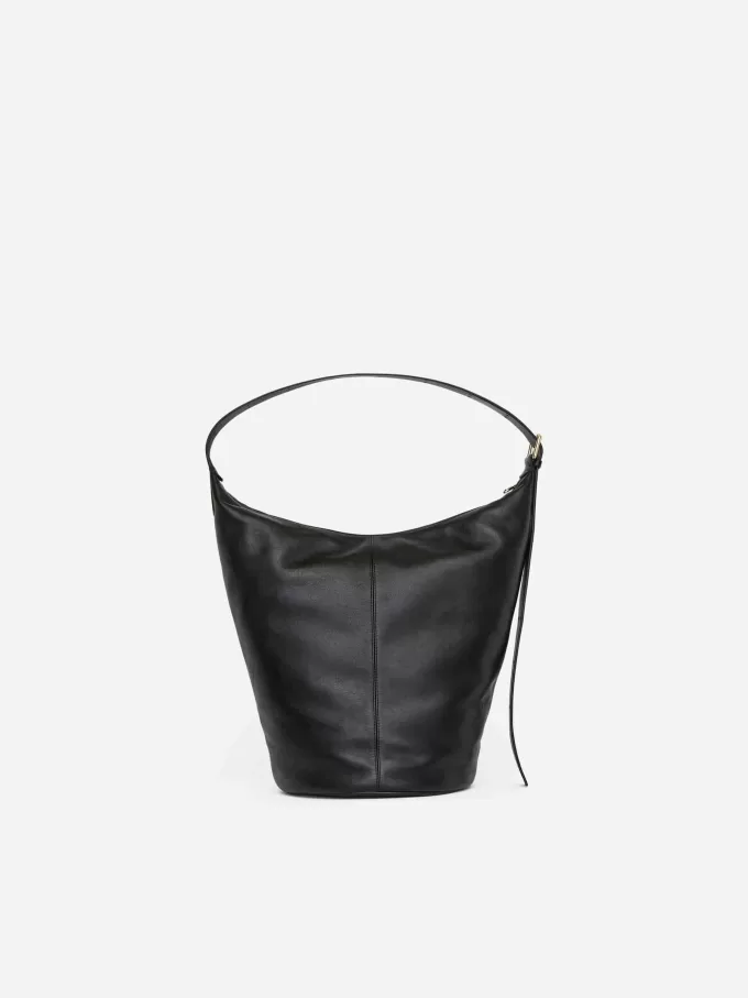 Large Leather Bucket Bag Large Leather Bucket Bag