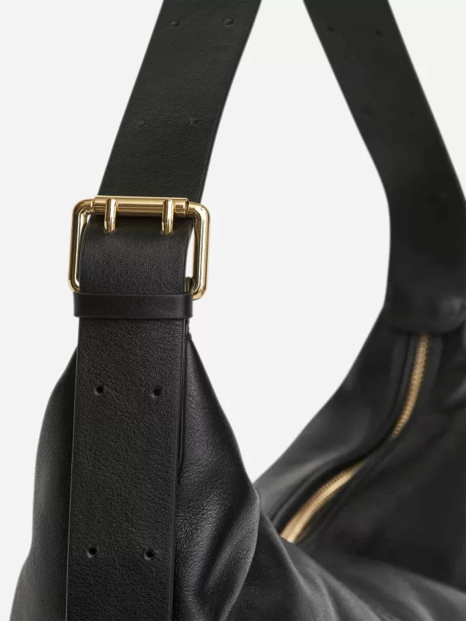 Large Leather Bucket Bag Large Leather Bucket Bag