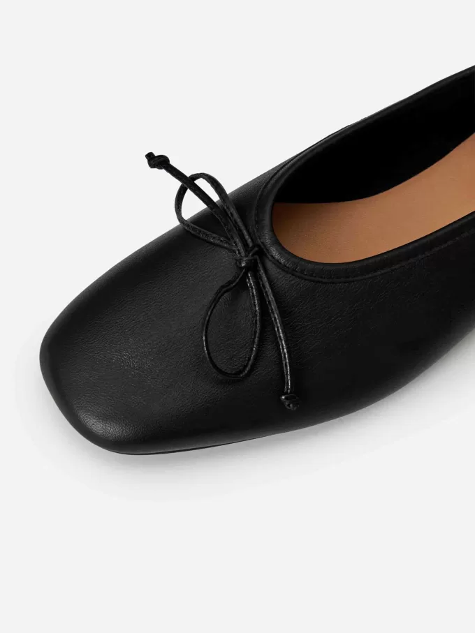 Leather Ballet Flats