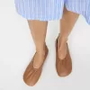 Leather Ballet Flats