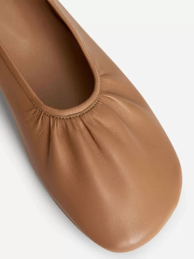 Leather Ballet Flats