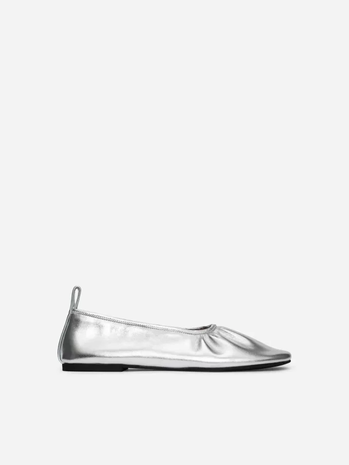 Leather Ballet Flats