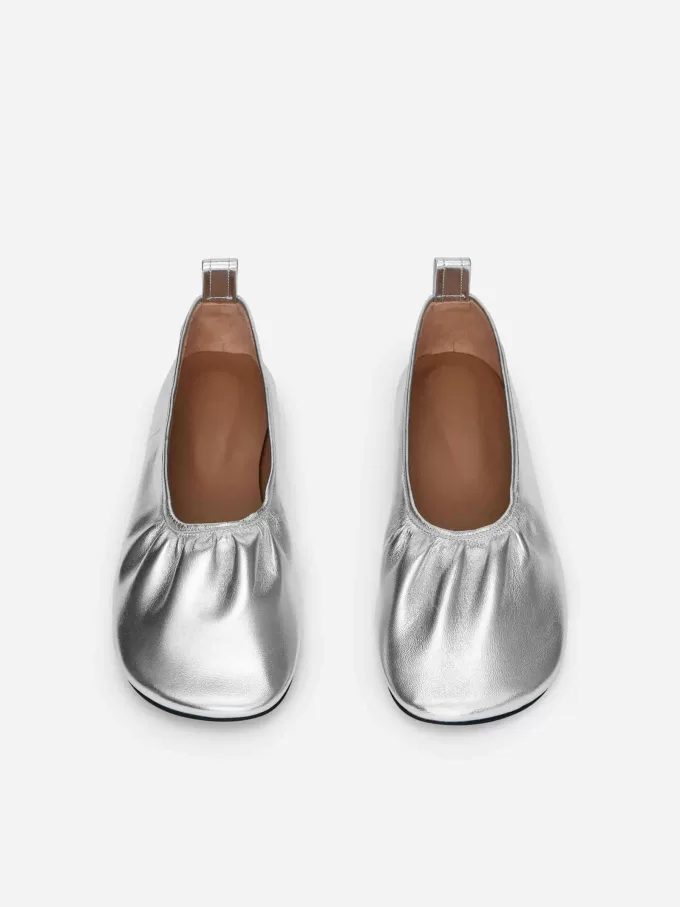 Leather Ballet Flats