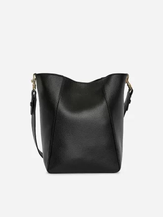 Leather Bucket Bag