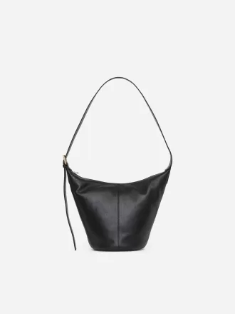 Leather Bucket Bag