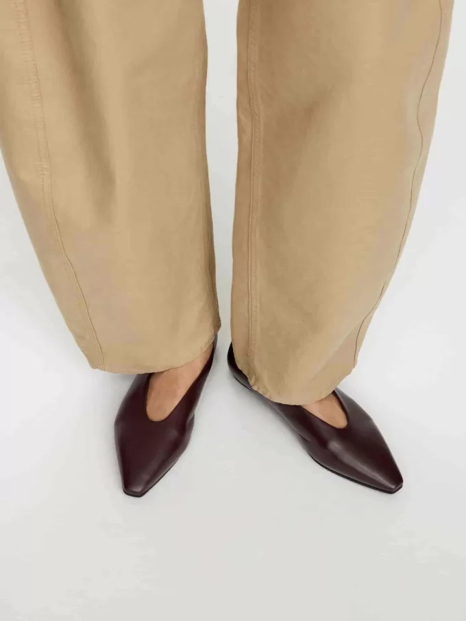 Leather Flats
